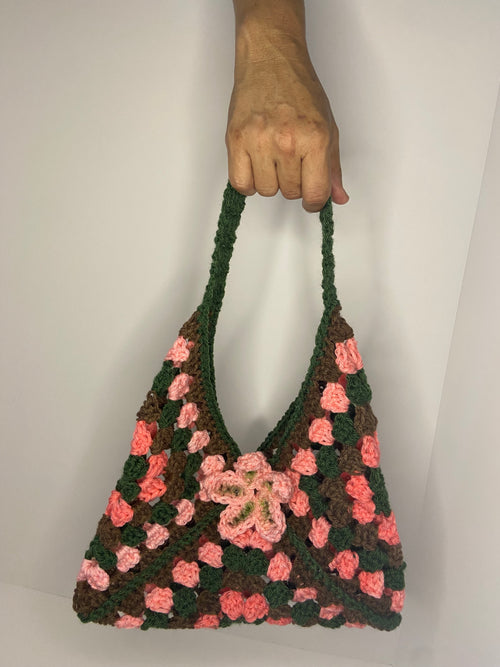 Flower beach tote(unlined)