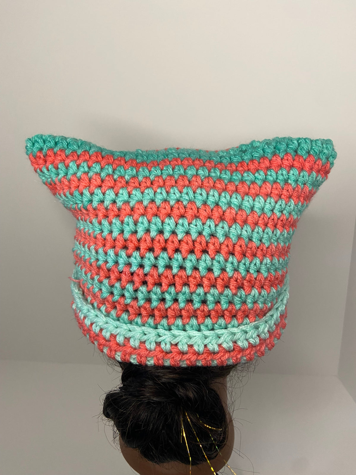 Two toned ear hat