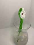Single crochet flower